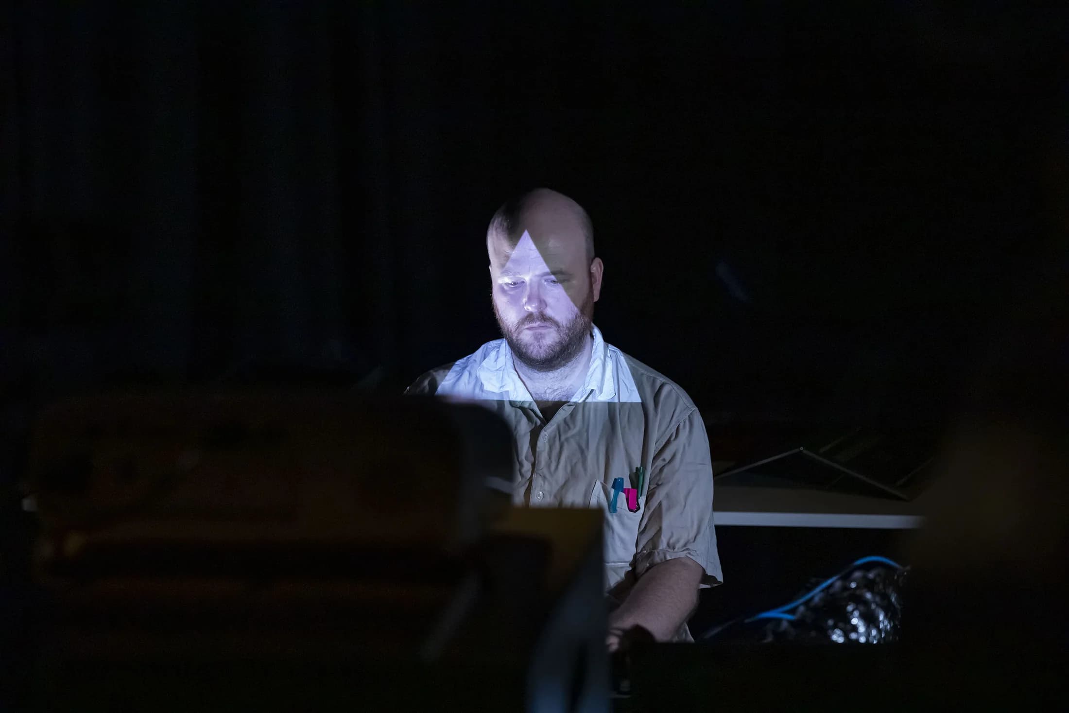 Filming Human Hardware in the theatre