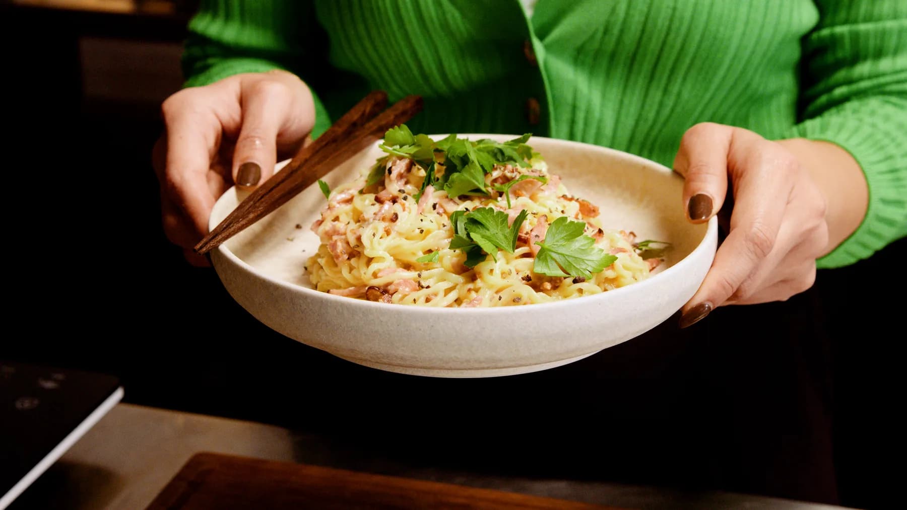 Food detail from Diana Chan's Plate for a Mate films