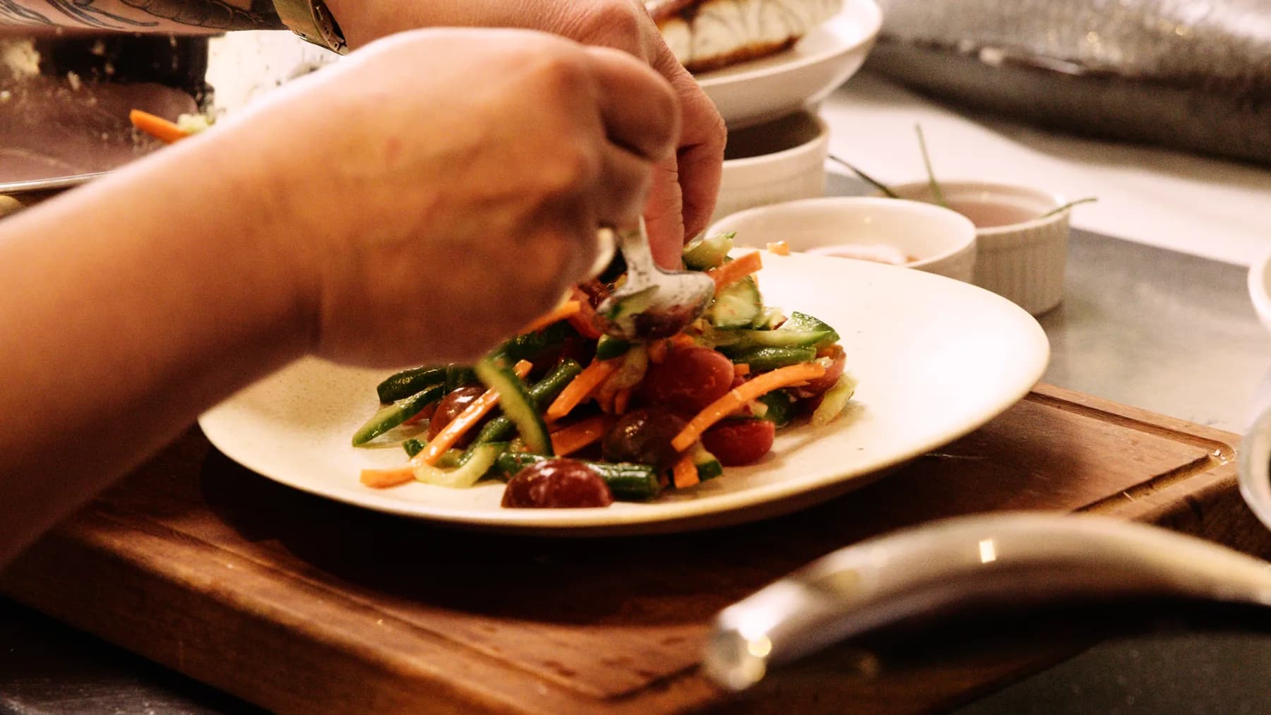 A finished dish from Jerry Mai's recipe series