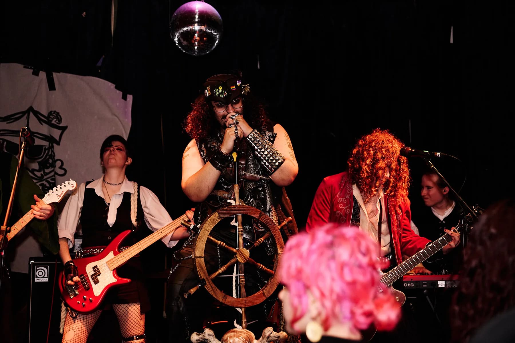 A band performing at FEVER